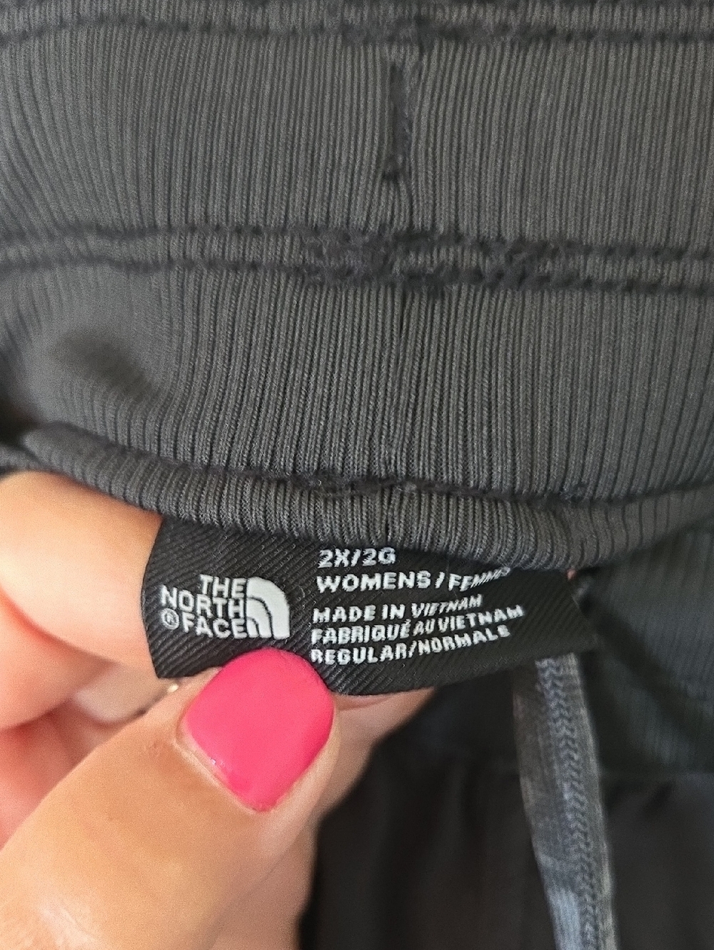 The North Face | Dark Gray Aphrodite 2.0 Hiking Active Pants Size 2X - Picture 9 of 11